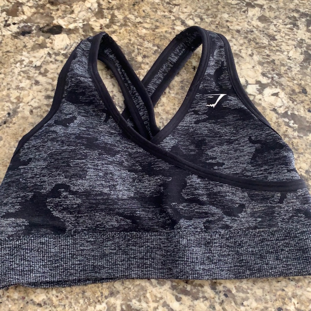 Gymshark Camo Sports Bra